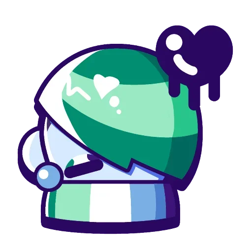 Sticker from the "brawl stars" sticker pack