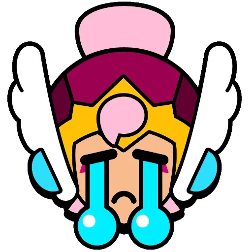 Sticker from the "brawl stars" sticker pack