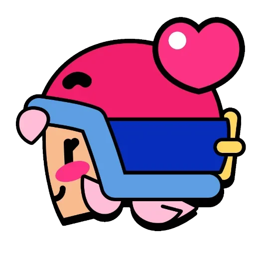 Sticker from the "brawl stars" sticker pack