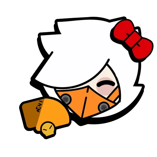 Sticker from the "brawl stars" sticker pack