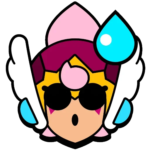 Sticker from the "brawl stars" sticker pack