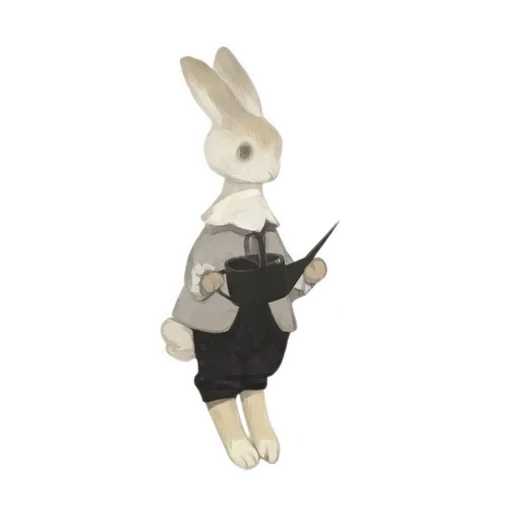 Sticker from the "Cat and Rabbit in Wonderland" sticker pack