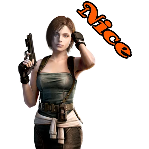 Sticker from the "Resident Evil" sticker pack