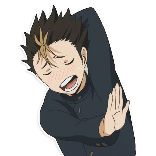 Sticker from the "Haikyuu!!" sticker pack