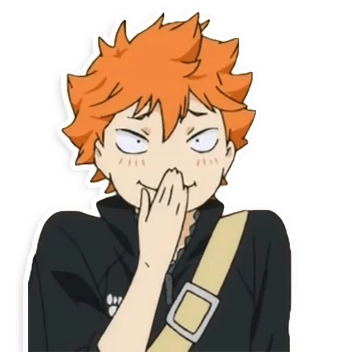 Sticker from the "Haikyuu!!" sticker pack