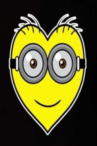 Sticker from the "minions_is_love" sticker pack