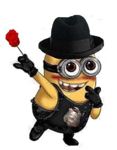 Sticker from the "minions_is_love" sticker pack