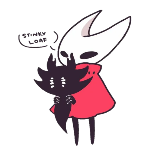 Sticker from the "Hollow Knight" sticker pack