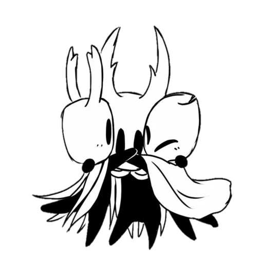 Sticker from the "Hollow Knight" sticker pack