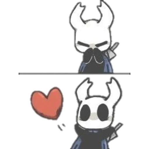 Sticker from the "Hollow Knight" sticker pack