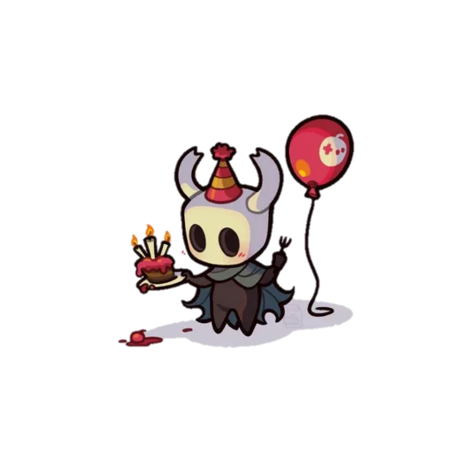 Sticker from the "Hollow Knight" sticker pack