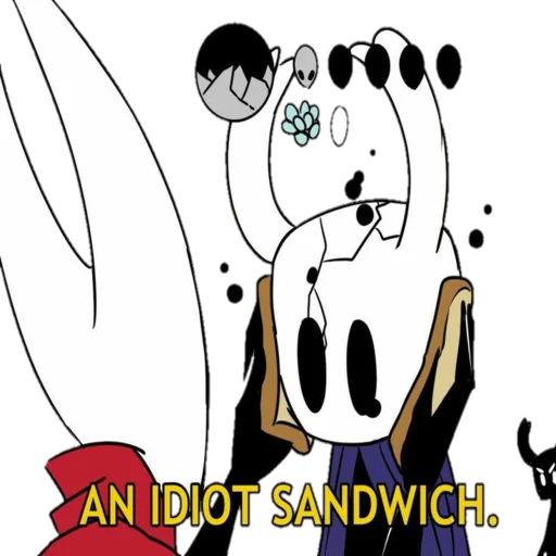 Sticker from the "Hollow Knight" sticker pack