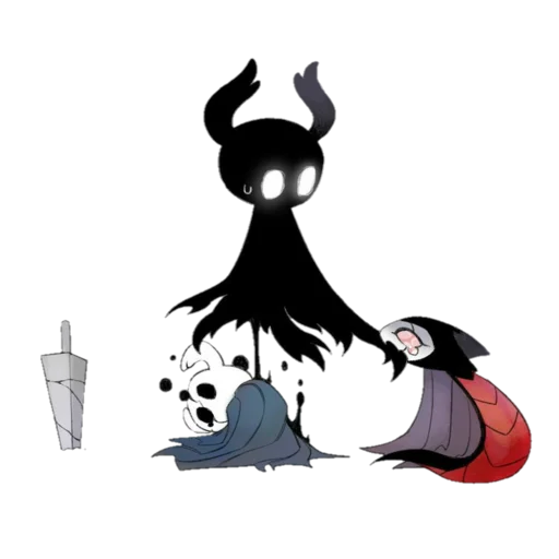 Sticker from the "Hollow Knight" sticker pack