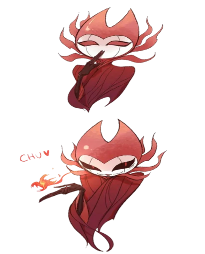 Sticker from the "Hollow Knight" sticker pack