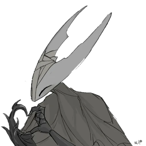 Sticker from the "Hollow Knight" sticker pack