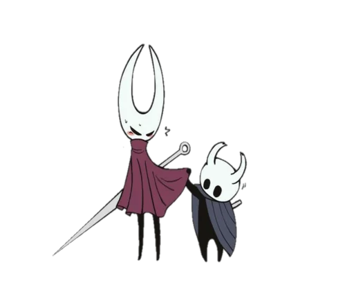 Sticker from the "Hollow Knight" sticker pack