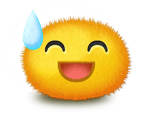 Стикер из набора "Handy Emoji"