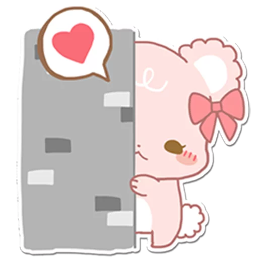 Sticker from the "Facebook's Sugar Cubs" sticker pack