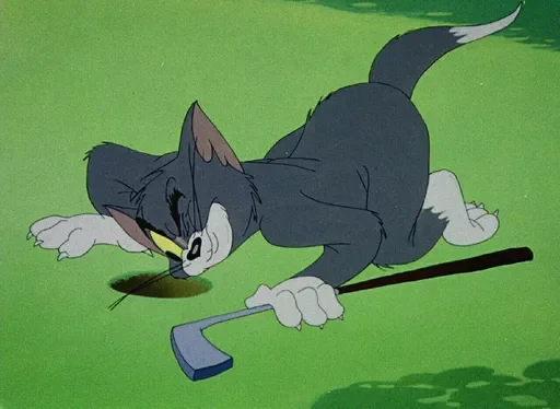 Стикер из набора "Tom And Jerry"