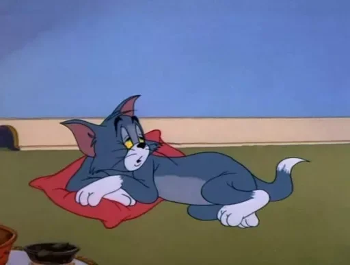 Стикер из набора "Tom And Jerry"