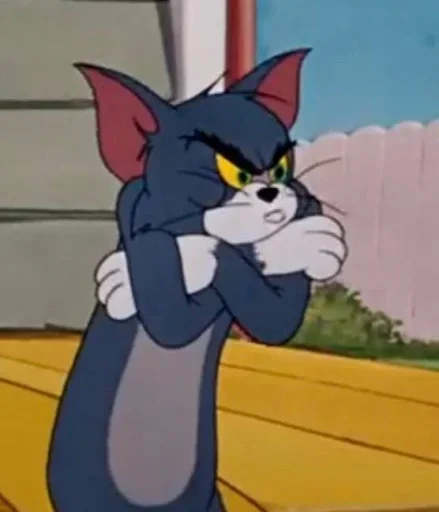 Sticker from the "Tom And Jerry" sticker pack