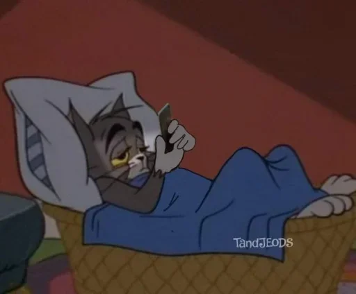 Sticker from the "Tom And Jerry" sticker pack