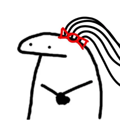 Sticker from the "Flork" sticker pack