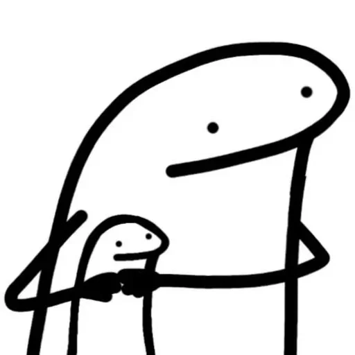 Sticker from the "Flork" sticker pack