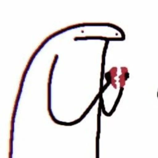 Sticker from the "Flork" sticker pack