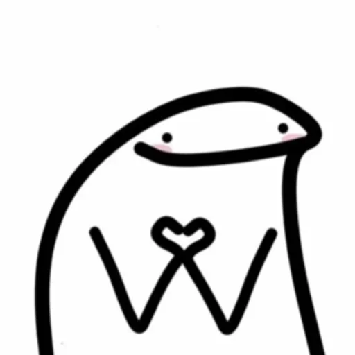 Sticker from the "Flork" sticker pack