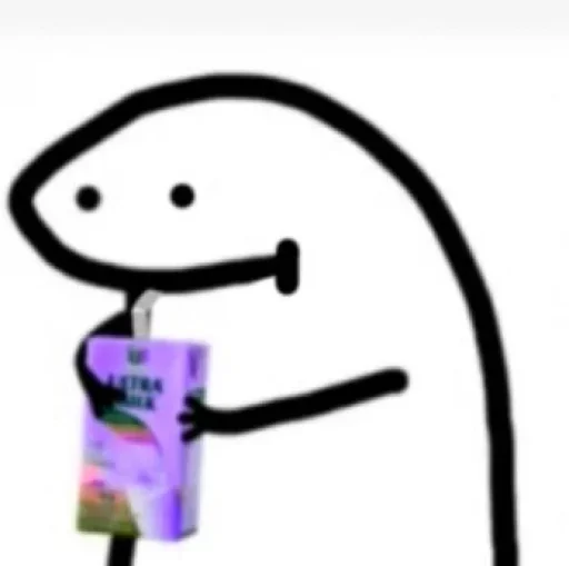 Sticker from the "Flork" sticker pack