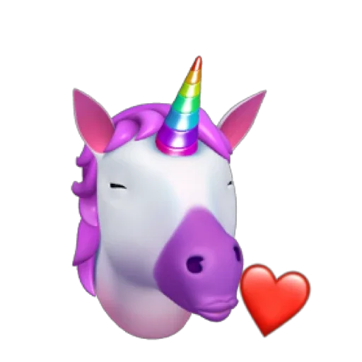 Sticker from the "Unicorn | Единорог" sticker pack