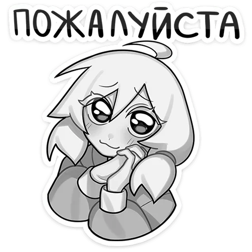 Sticker Оля