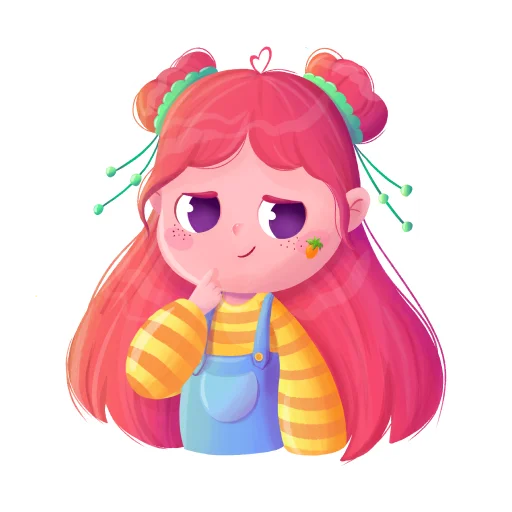 Sticker from the "malvine" sticker pack