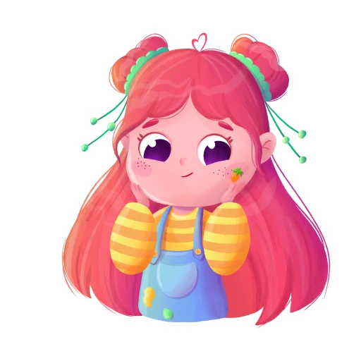 Sticker from the "malvine" sticker pack