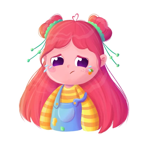 Sticker from the "malvine" sticker pack