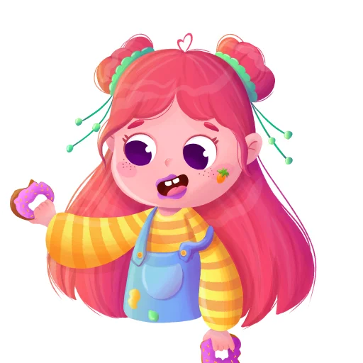 Sticker from the "malvine" sticker pack