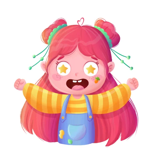 Sticker from the "malvine" sticker pack