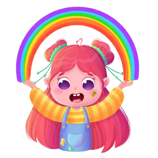 Sticker from the "malvine" sticker pack