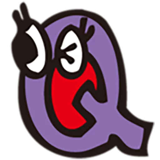 Sticker from the "Jolly alphabets [SeRaMo.iR]" sticker pack