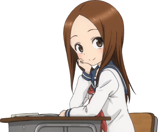 Sticker from the "Let us all love Takagi" sticker pack