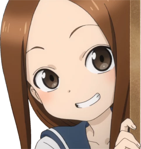 Sticker from the "Let us all love Takagi" sticker pack