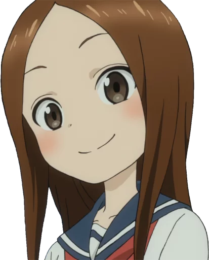 Sticker from the "Let us all love Takagi" sticker pack