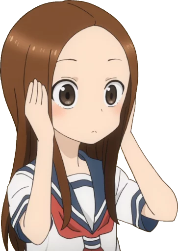 Sticker from the "Let us all love Takagi" sticker pack