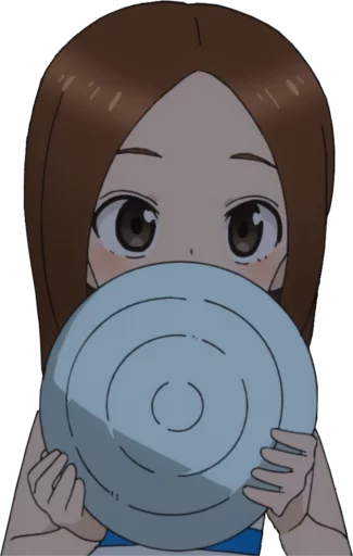 Sticker from the "Let us all love Takagi" sticker pack