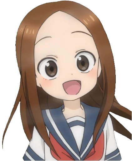 Sticker from the "Let us all love Takagi" sticker pack