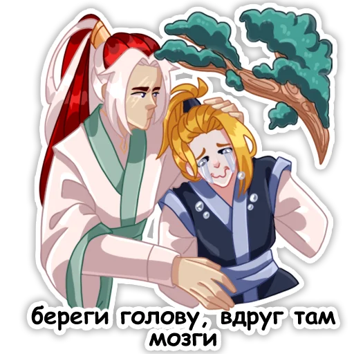 Sticker from the "Небожители" sticker pack