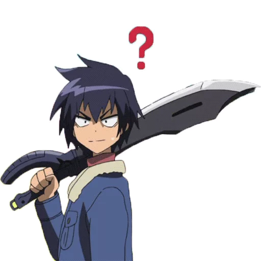 Sticker from the "akame ga kill" sticker pack