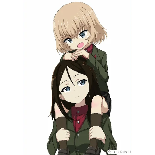 Sticker Katyusha ("Girls und Panzer") part 7