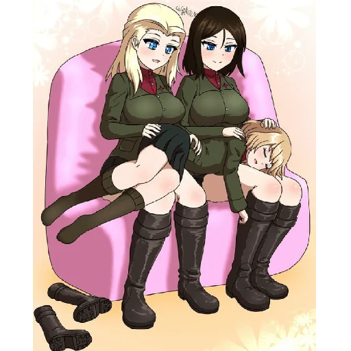 Sticker Katyusha ("Girls und Panzer") part 7